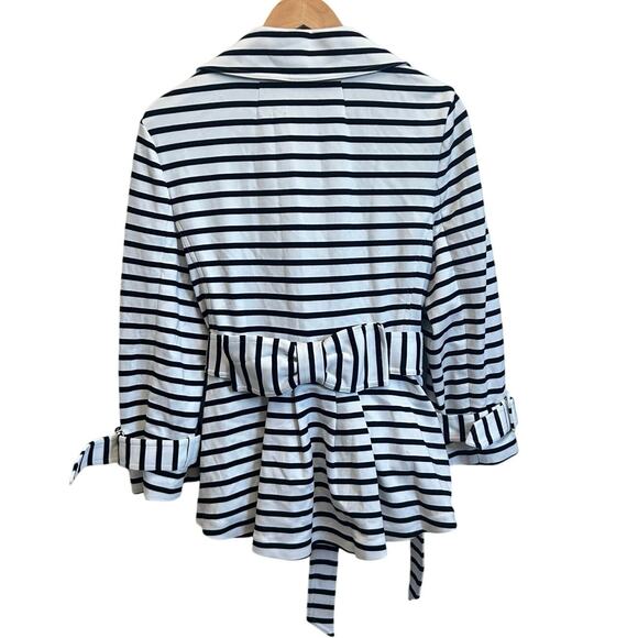 Kate Spade New York Start a New Chapter Striped Jacket Women’s Size XL Nautical - Picture 15 of 15